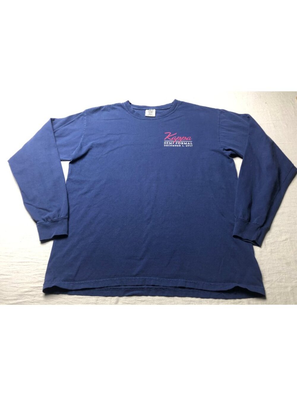 Kappa COMFORT COLORS December 2017  Winter Both Aidee Christmas T Shirt Size L